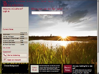 Web site www.alabamacu.com, Alabama Credit Union - Ferguson Branch