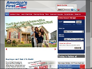 Web site http://www.amfirst.org/&opi=79508299, America's First Federal Credit Union