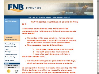 Web site www.fnb-scottsboro.com, First National Bank
