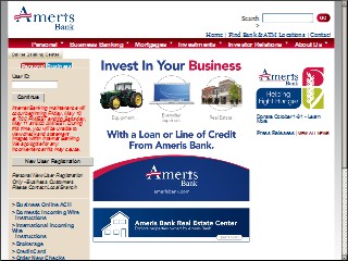 Web site www.southland-bank.com, Southland Bank